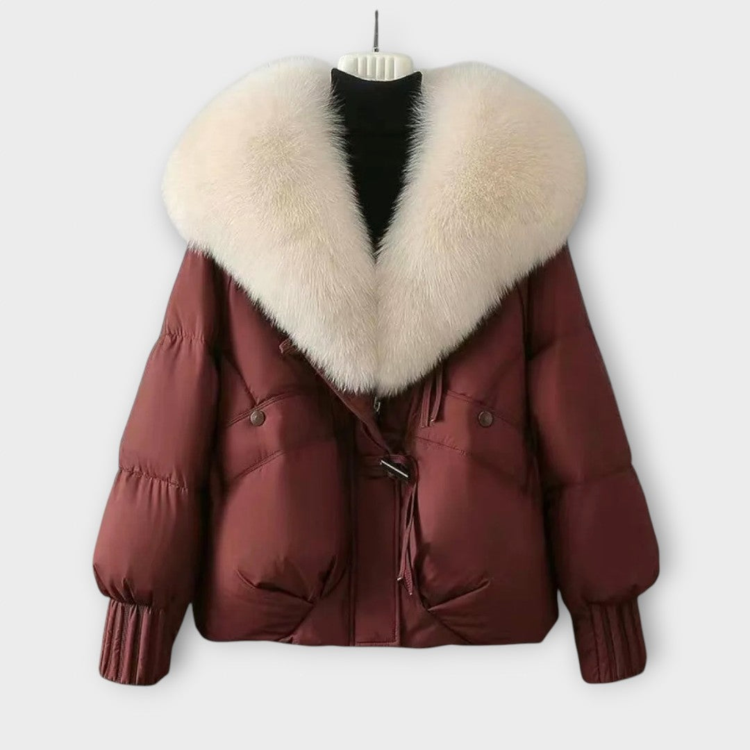 VALÉRIA | WARM GESTEPTER HERBSTMANTEL