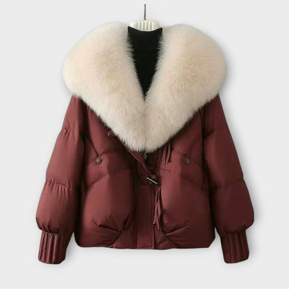 VALÉRIA | WARM GESTEPTER HERBSTMANTEL