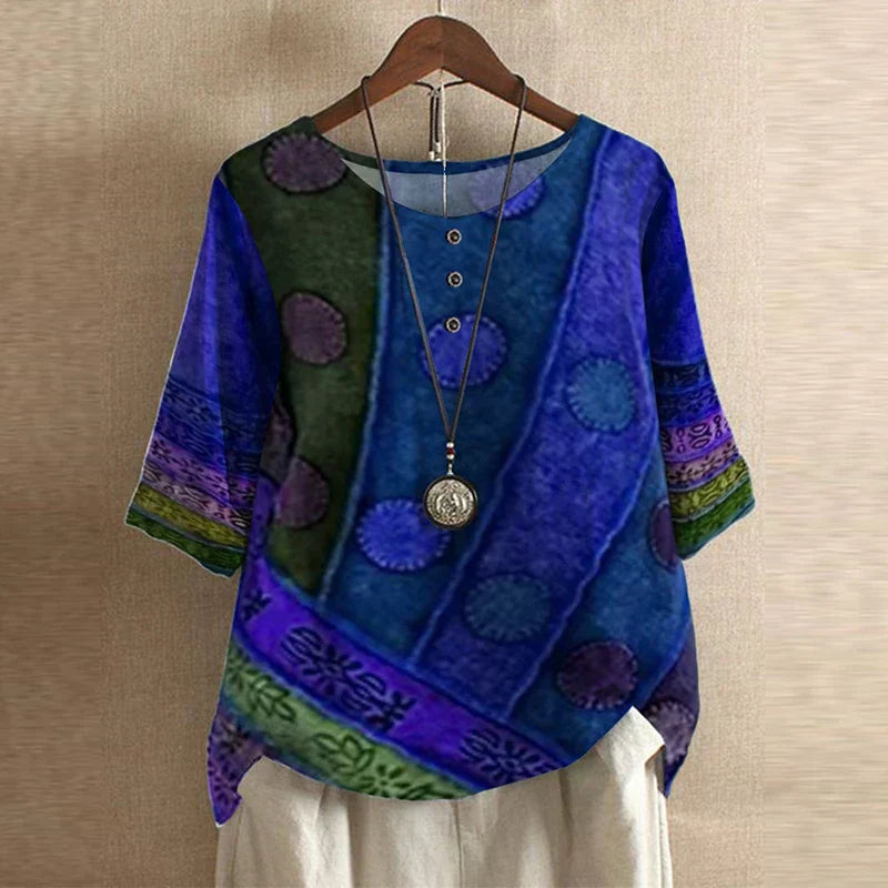 Anya™ | Retro-inspirierte Bluse