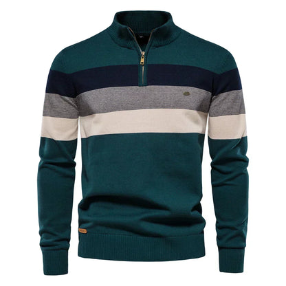 Matthew™ | Gestreifter Retro-Pullover