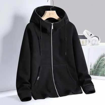 Comfortabele casual trui met rits