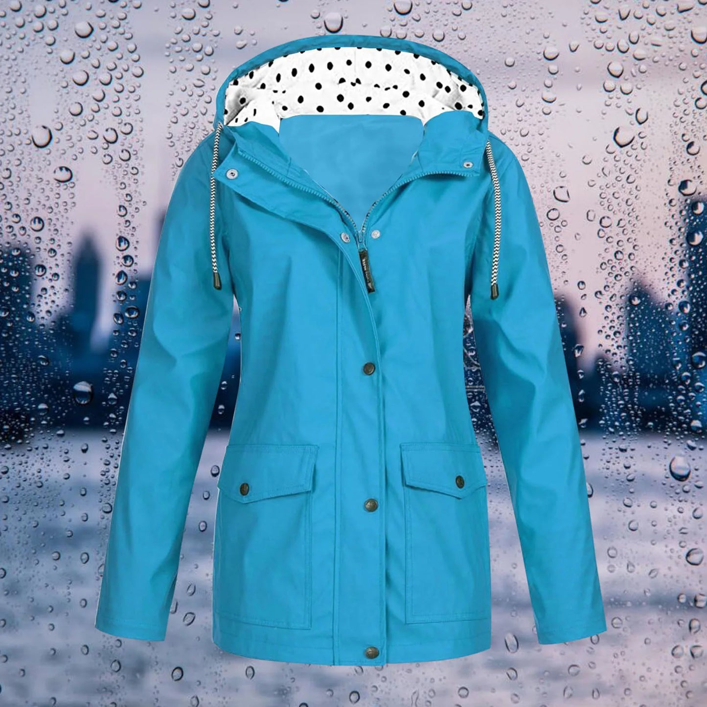 Chloe - Waterdichte Jas met Capuchon