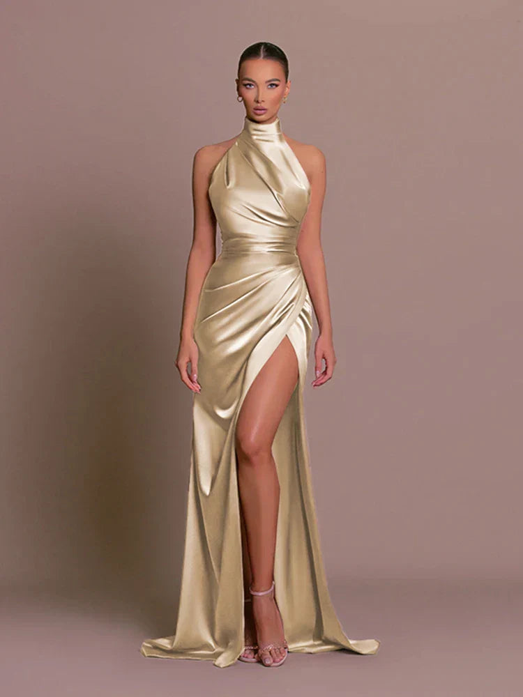 Livia | Elegante jurk met split