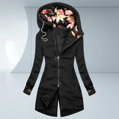 Elaine - Jas met bloemenprint