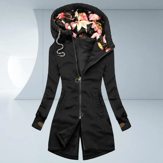 Elaine - Jas met bloemenprint