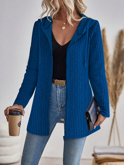 Sharmaine | Elegante jas met capuchon