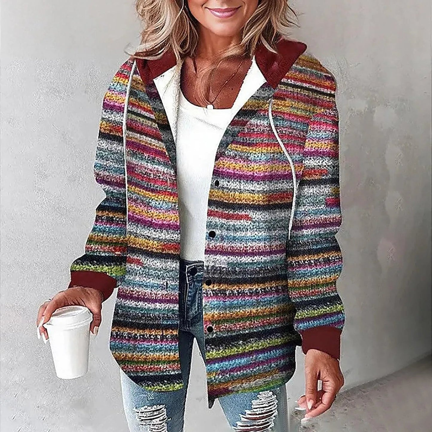Agnès - Warme en elegante jas voor de herfst