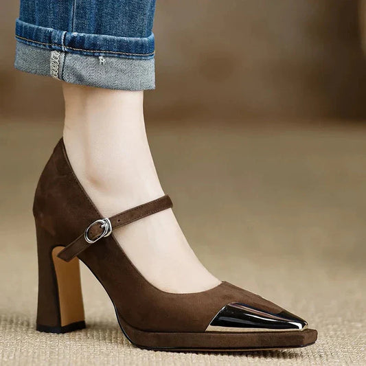 Solenza™| Mora Elegante Pumps
