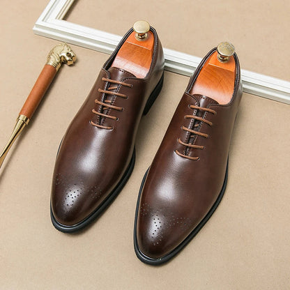 ELIAS™ | KLASSIEKE VETERSCHOENEN VAN LEER VOOR HEREN