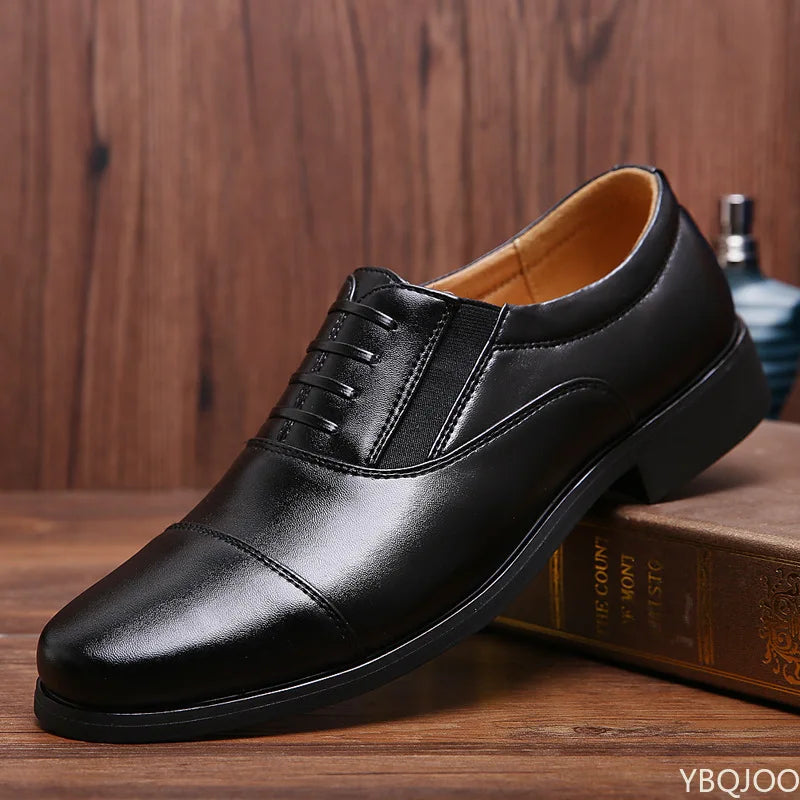 ENZO™ | ELEGANTE LEDEREN ZAKENSCHOENEN VOOR HEREN