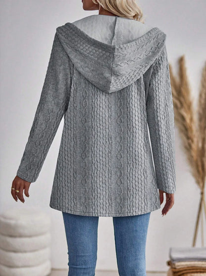 Sharmaine | Elegante jas met capuchon