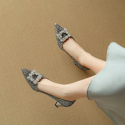 Solenza™| Gloria Glitter Pumps