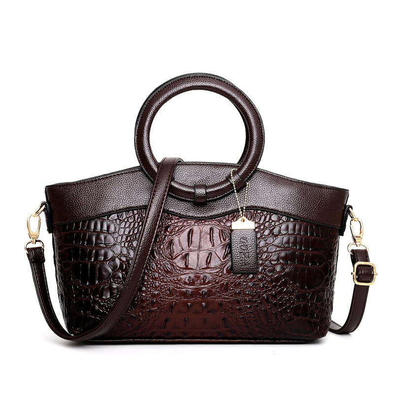 Sac en cuir vintage Elena Belccini