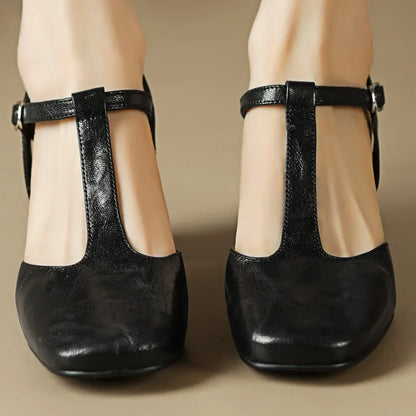 Solenza™| Beatrix Leren Sandalen
