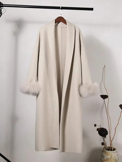 Mystique & Co™ Eleganter Wollmantel