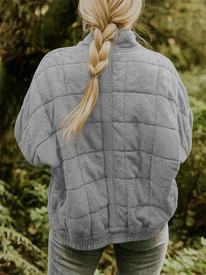 Rasmine | Stilvolle gesteppte Jacke mit Reißverschluss