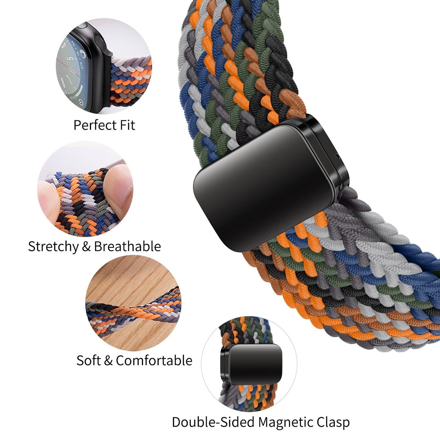 Braided Apple Watch Band