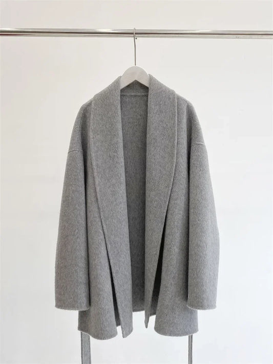 Serenya | Langer Wollmantel
