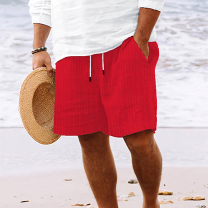 Arnaldo – Casual losse shorts met elastische tailleband