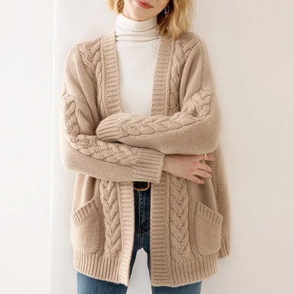 Sandra Eve Kabelgebreid vest
