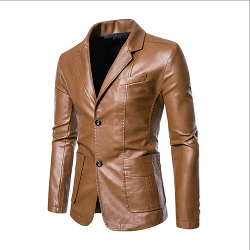 Rasmus™ Urban – Slim-Fit Blazer aus Kunstleder (mehrere Farben)