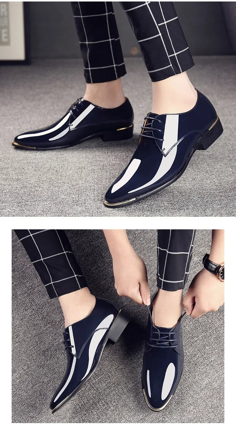 HENRY™ | HERENSCHOENEN VAN PATENTLEER IN BRITS STIJL