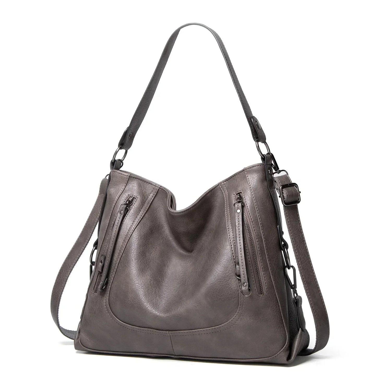 Sophia | Lässige Lederhandtasche