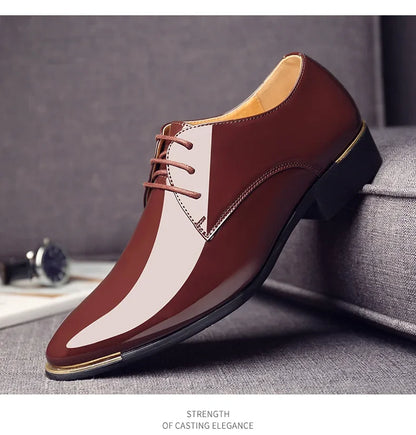 HENRY™ | HERENSCHOENEN VAN PATENTLEER IN BRITS STIJL