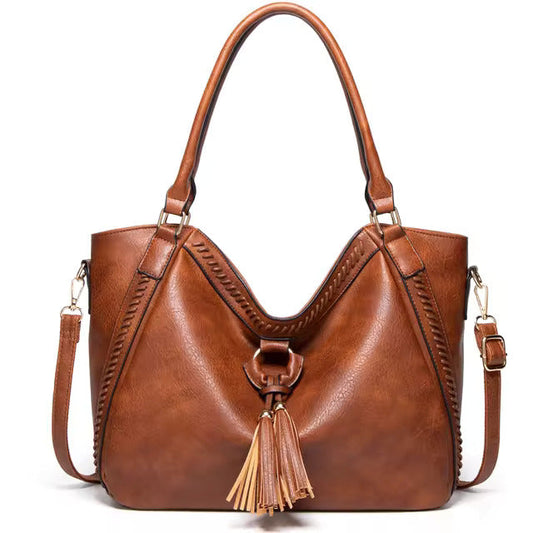 Adeline - Premium Leder Tote Bag
