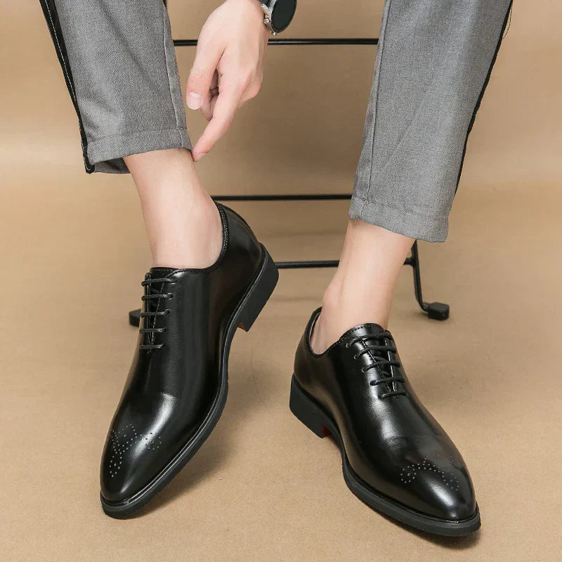 ELIAS™ | KLASSIEKE VETERSCHOENEN VAN LEER VOOR HEREN