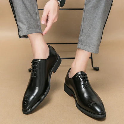 ELIAS™ | KLASSIEKE VETERSCHOENEN VAN LEER VOOR HEREN