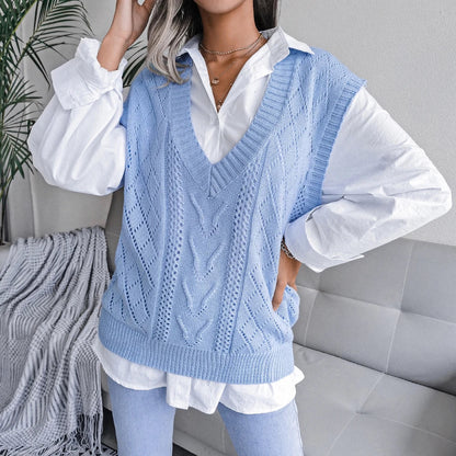 Ellsworth Calloway Gebreid wollen vest