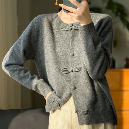 Heather – Cardigan mit Schleifendetail