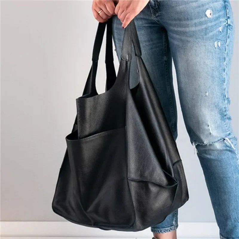 Laura | Vintage Lederhandtasche