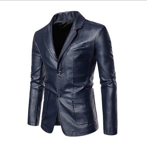 Rasmus™ Urban – Slim-Fit Blazer aus Kunstleder (mehrere Farben)