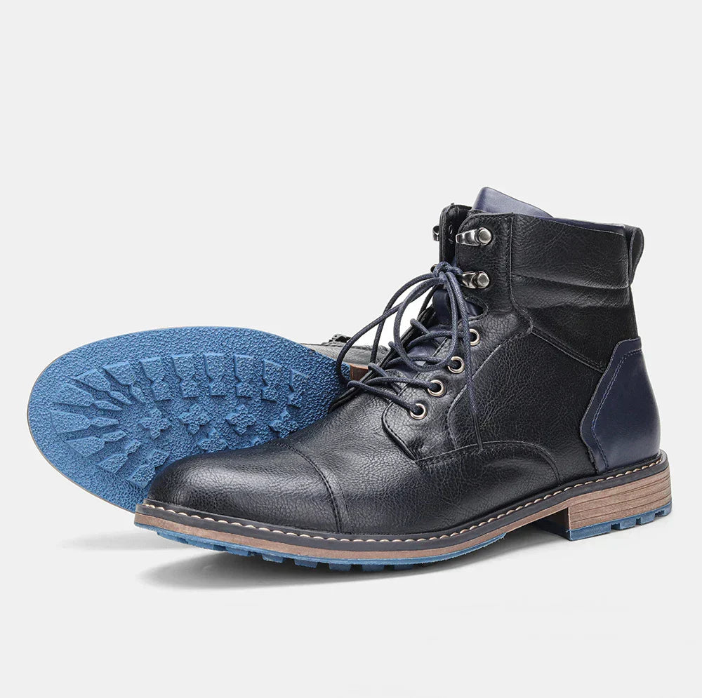 VIGGO™ | MODERNE ROBUUSTE LEREN LAARZEN VOOR HEREN