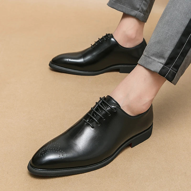 ELIAS™ | KLASSIEKE VETERSCHOENEN VAN LEER VOOR HEREN