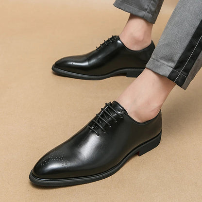 ELIAS™ | KLASSIEKE VETERSCHOENEN VAN LEER VOOR HEREN