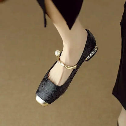 Solenza™| Mestelle Lederen Mary Janes