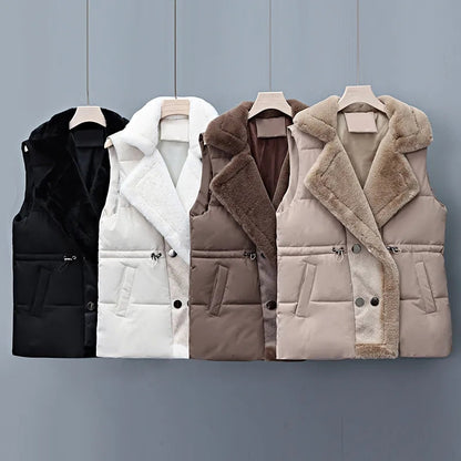 Parijs Lamszwol Vest