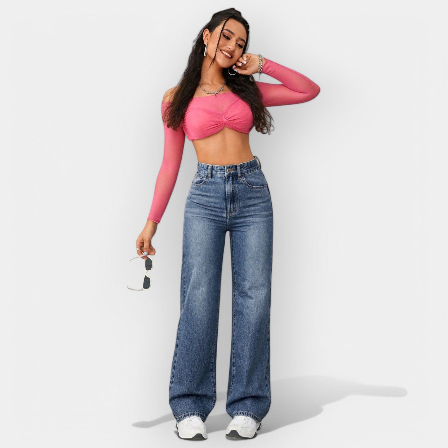Jeans mit Geradem Schnitt