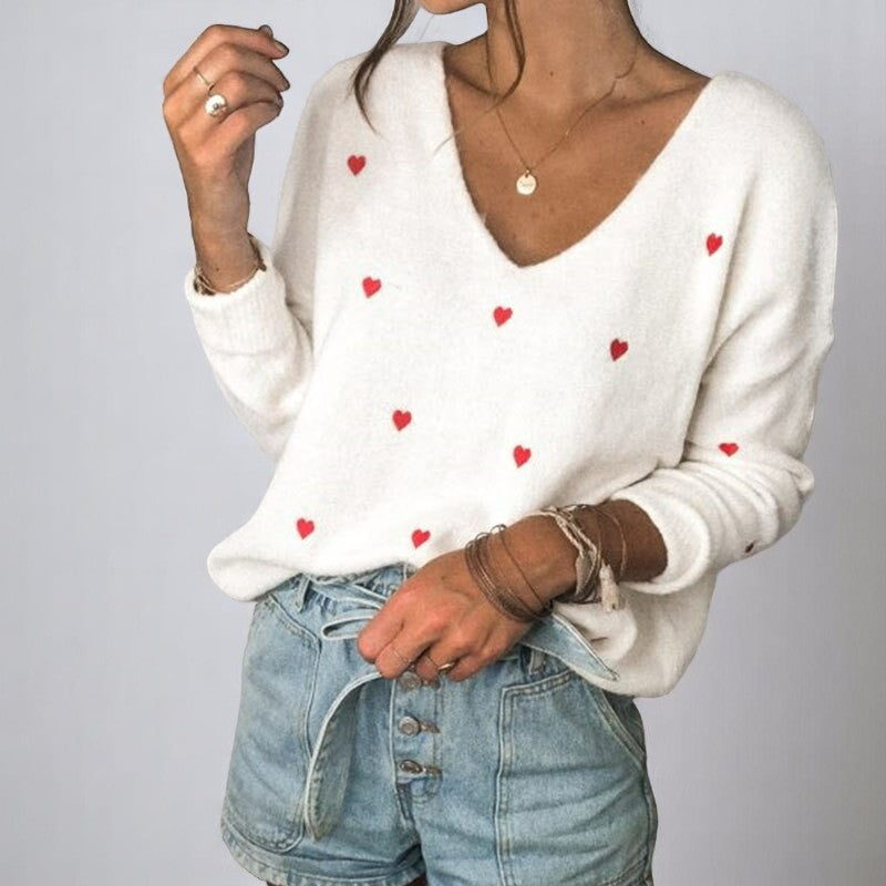 Monelle™ | Herz-Pullover