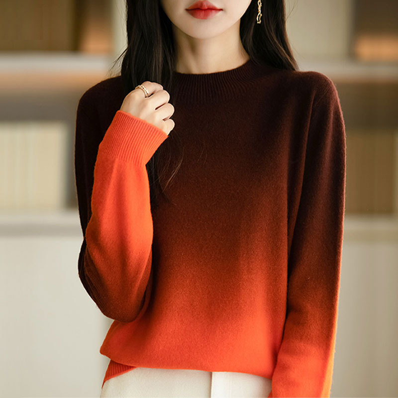Kylie Ombré gebreide trui
