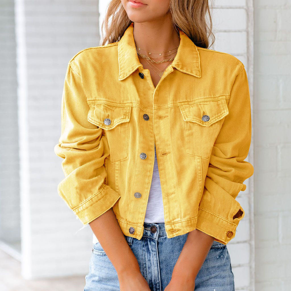 Delilah | Gekürzte Denimjacke