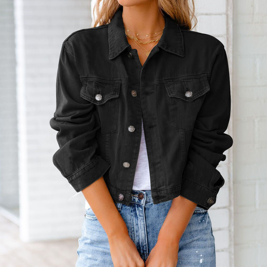 Delilah | Gekürzte Denimjacke