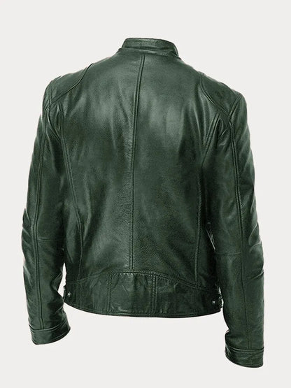 Lederjacke