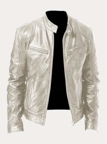 Lederjacke
