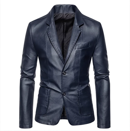 Rasmus™ Urban – Slim-Fit Blazer aus Kunstleder (mehrere Farben)