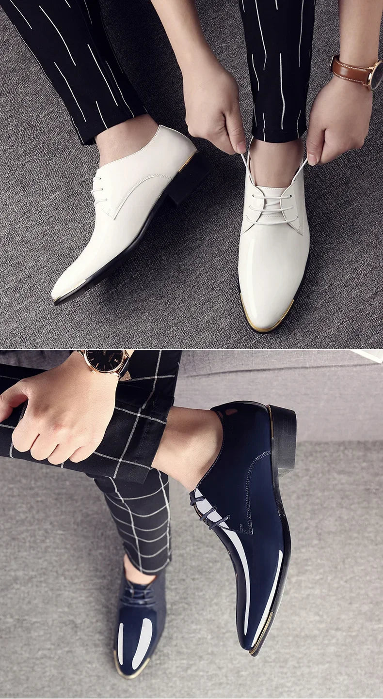 HENRY™ | HERENSCHOENEN VAN PATENTLEER IN BRITS STIJL