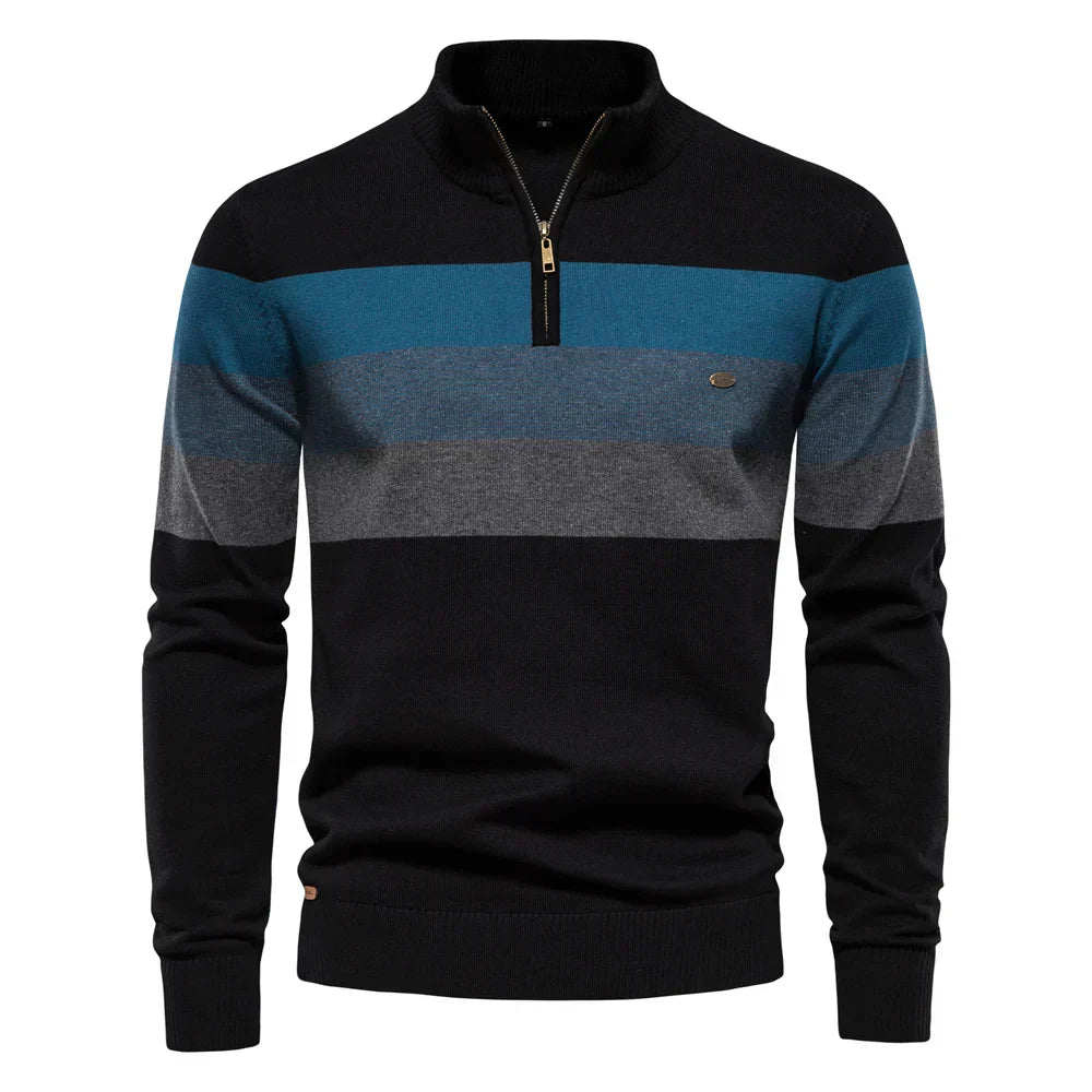 Matthew™ | Gestreifter Retro-Pullover